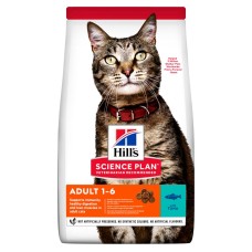 Hill's SCIENCE PLAN Adult Сухий корм для дорослих котів, з тунцем, 0,3 кг