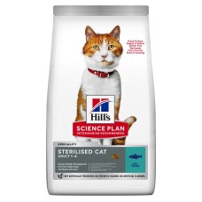 Hill’s SCIENCE PLAN Adult Sterilised Cat Tuna Сухий корм для дорослих стерилізованих котів, з тунцем, 0,3 кг Hill’s SCIENCE PLAN Adult Sterilised Cat Tuna Сухий корм для дорослих стерилізованих котів, з тунцем, 0,3 кг