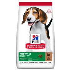Hill’s SCIENCE PLAN Puppy Medium Breed Сухий корм для цуценят середніх порід, з ягням і рисом, 14 кг
