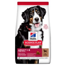 Hill’s SCIENCE PLAN Adult Large Breed Сухий корм для дорослих собак великих порід, з ягням і рисом, 14 кг