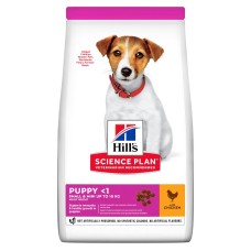Hill’s SCIENCE PLAN Puppy Smal&Mini Сухий корм для цкценят малих і мініатюрних порід, з куркою, 1,5 кг  