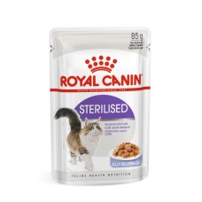 Вологий корм для дорослих стерилізованих котів ROYAL CANIN STERILISED IN GRAVY 0.085 кг