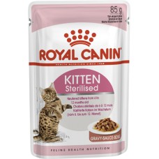 Вологий корм для стерилізованих кошенят ROYAL CANIN KITTEN STERILISED IN GRAVY 0.085 кг