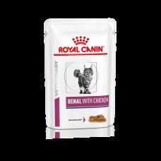 Вологий корм для дорослих котів ROYAL CANIN RENAL FELINE CHICKEN 0.085 кг Вологий корм для дорослих котів ROYAL CANIN RENAL FELINE CHICKEN 0.085 кг