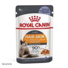 Вологий корм для дорослих котів ROYAL CANIN HAIR&SKIN CARE IN JELLY 0.085 кг Вологий корм для дорослих котів ROYAL CANIN HAIR&SKIN CARE IN JELLY 0.085 кг