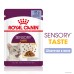 Вологий корм для дорослих котів ROYAL CANIN SENSORY TASTE JELLY 0.085 кг, шматочки у желе, cтимулює смак